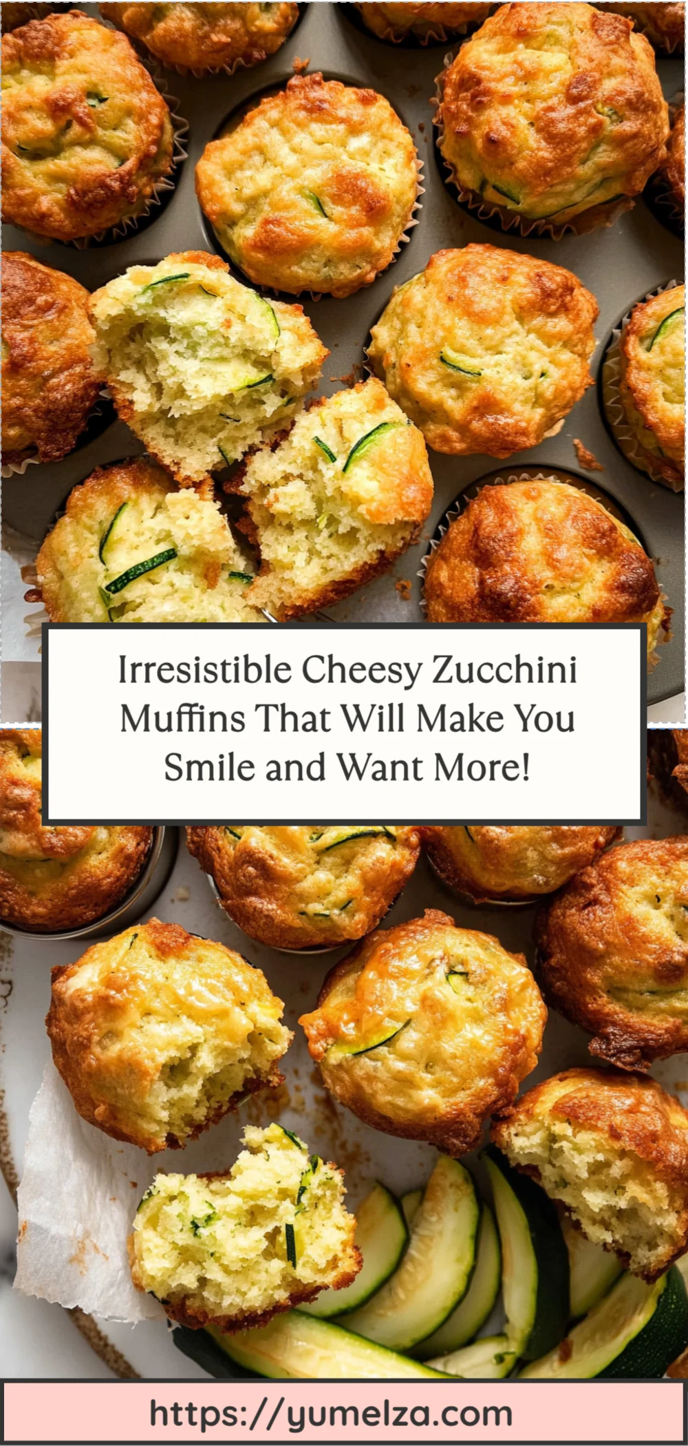 Irresistible Cheesy Zucchini Muffins That Will Make You Smile and Want More!