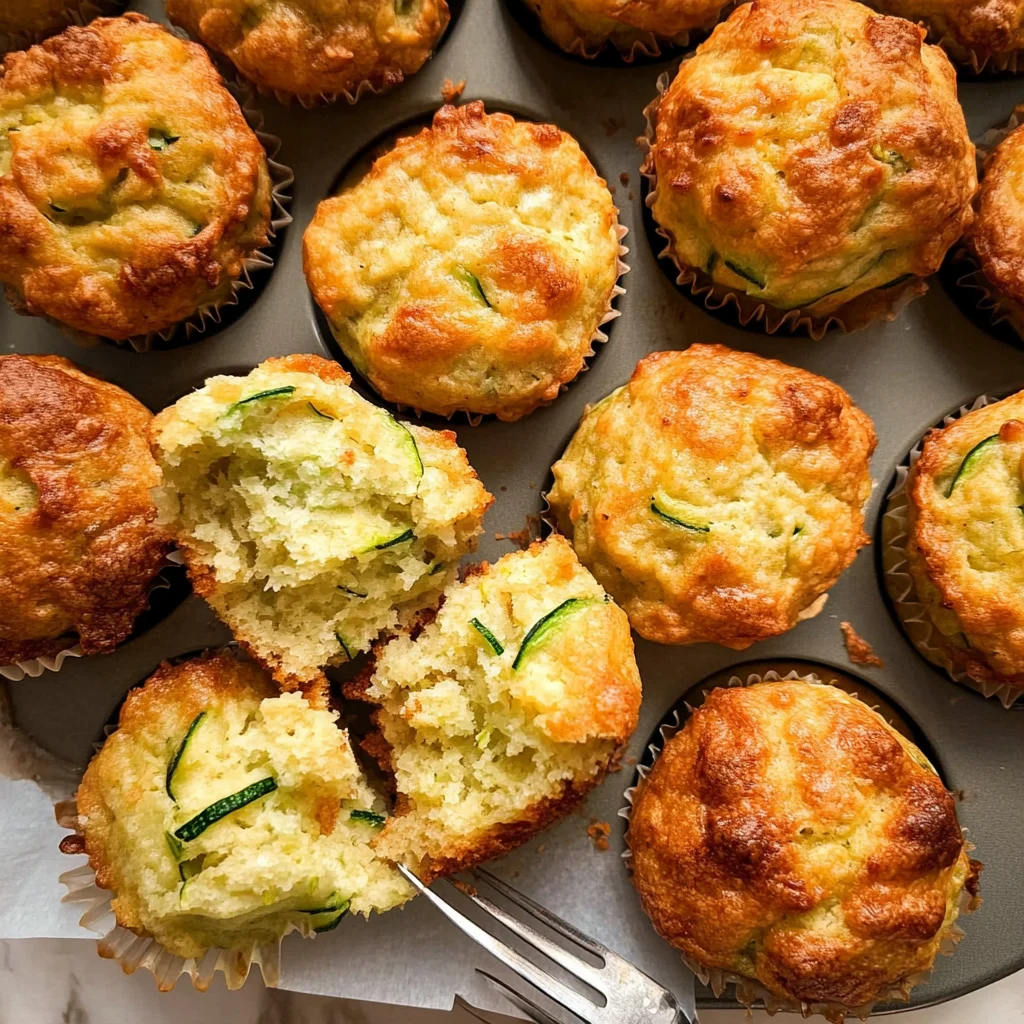 Cheesy Zucchini Muffins Recipe (Delicious and Easy!)
