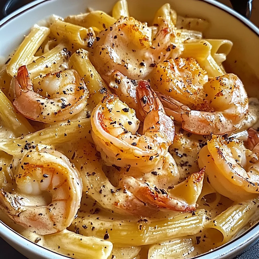 Creamy Garlic Parmesan Shrimp Pasta Recipe (Quick and Easy!)