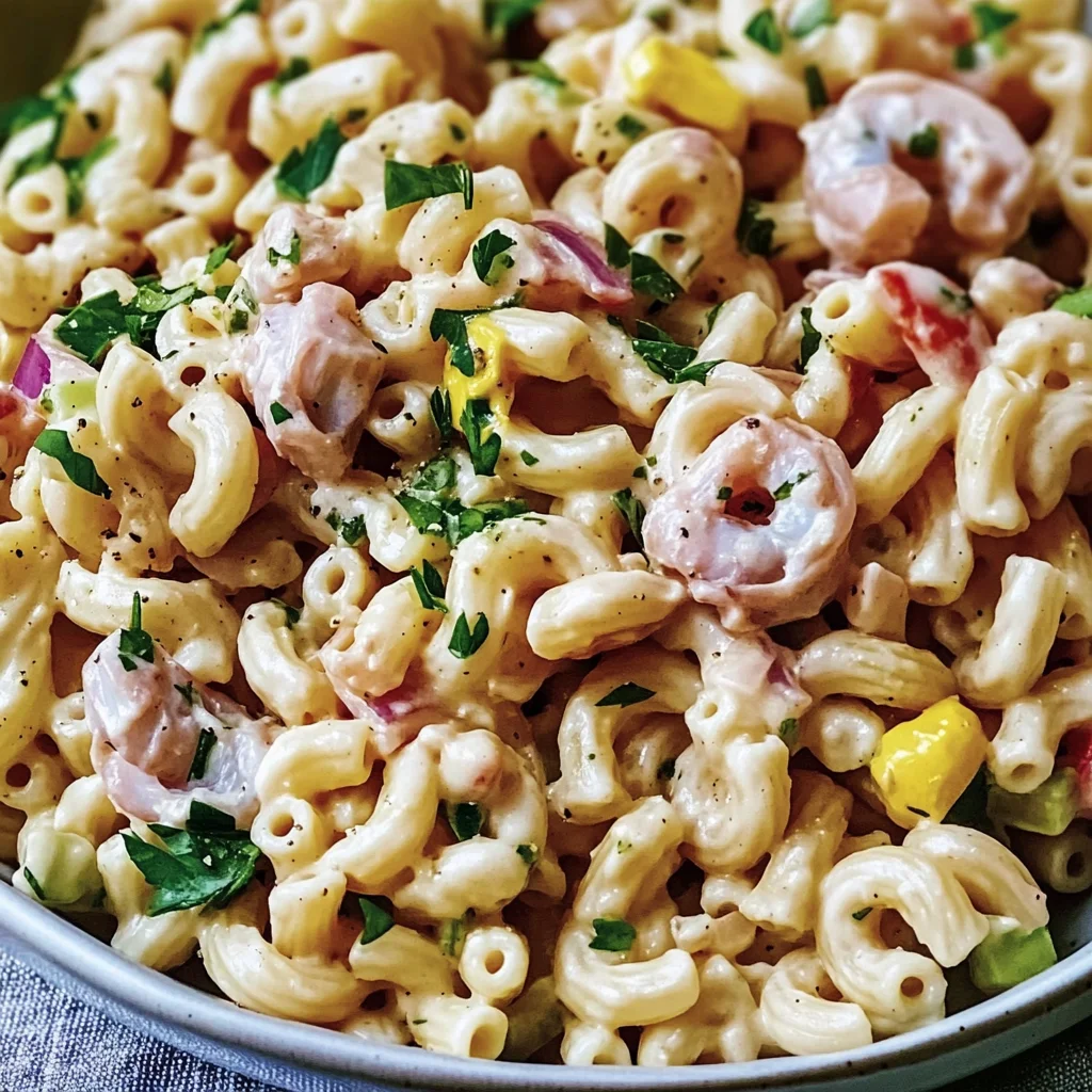 Creamy Tuna Macaroni Salad Recipe