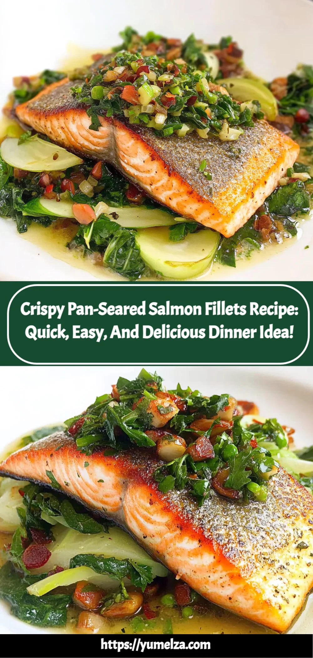 Crispy Pan-Seared Salmon Fillets Recipe: Quick, Easy, and Delicious Dinner Idea!