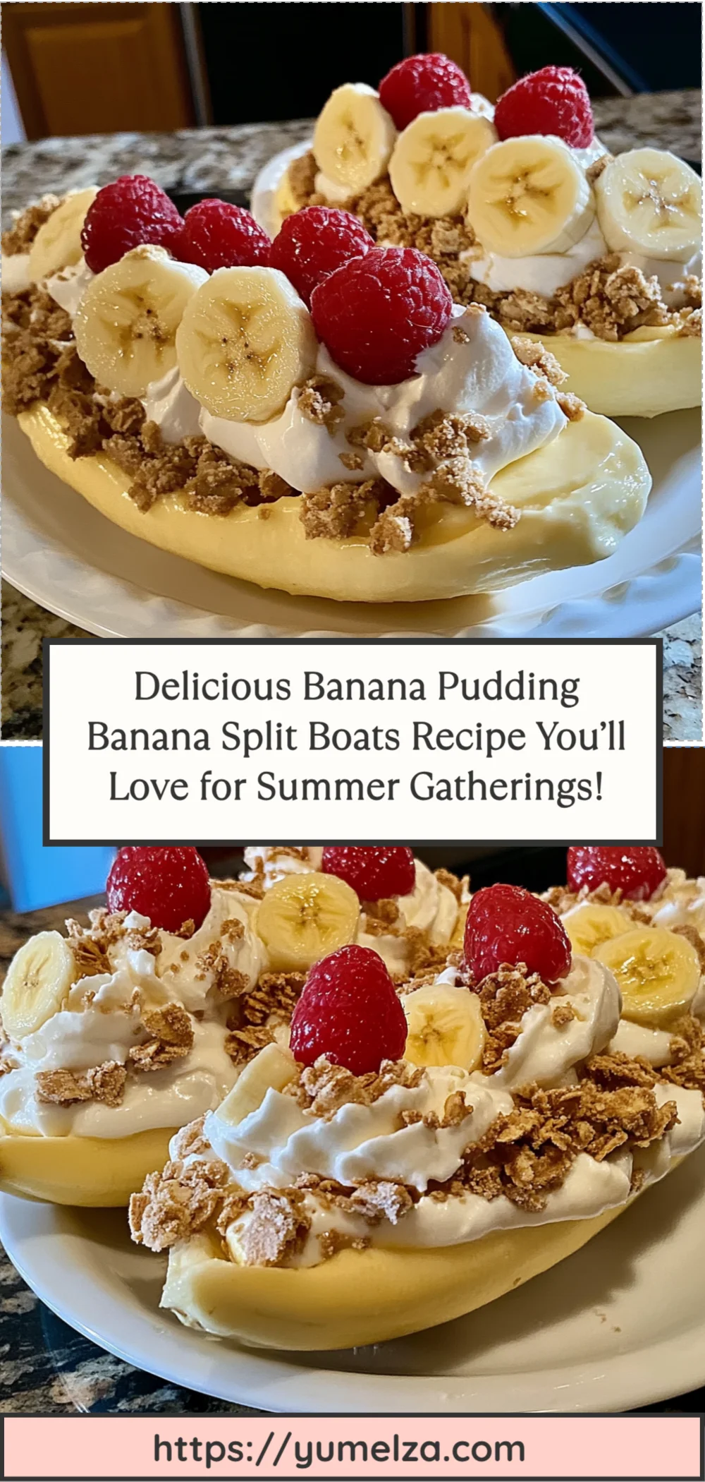 Delicious Banana Pudding Banana Split Boats Recipe You’ll Love for Summer Gatherings!