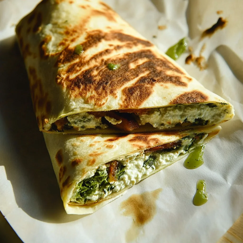 Delicious Cottage Cheese Wraps Recipe