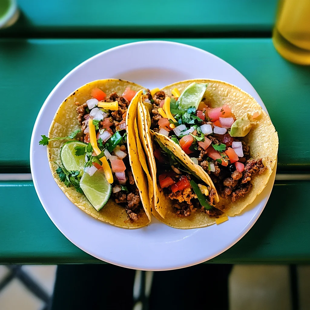 Delicious Homemade Beef Tacos Recipe