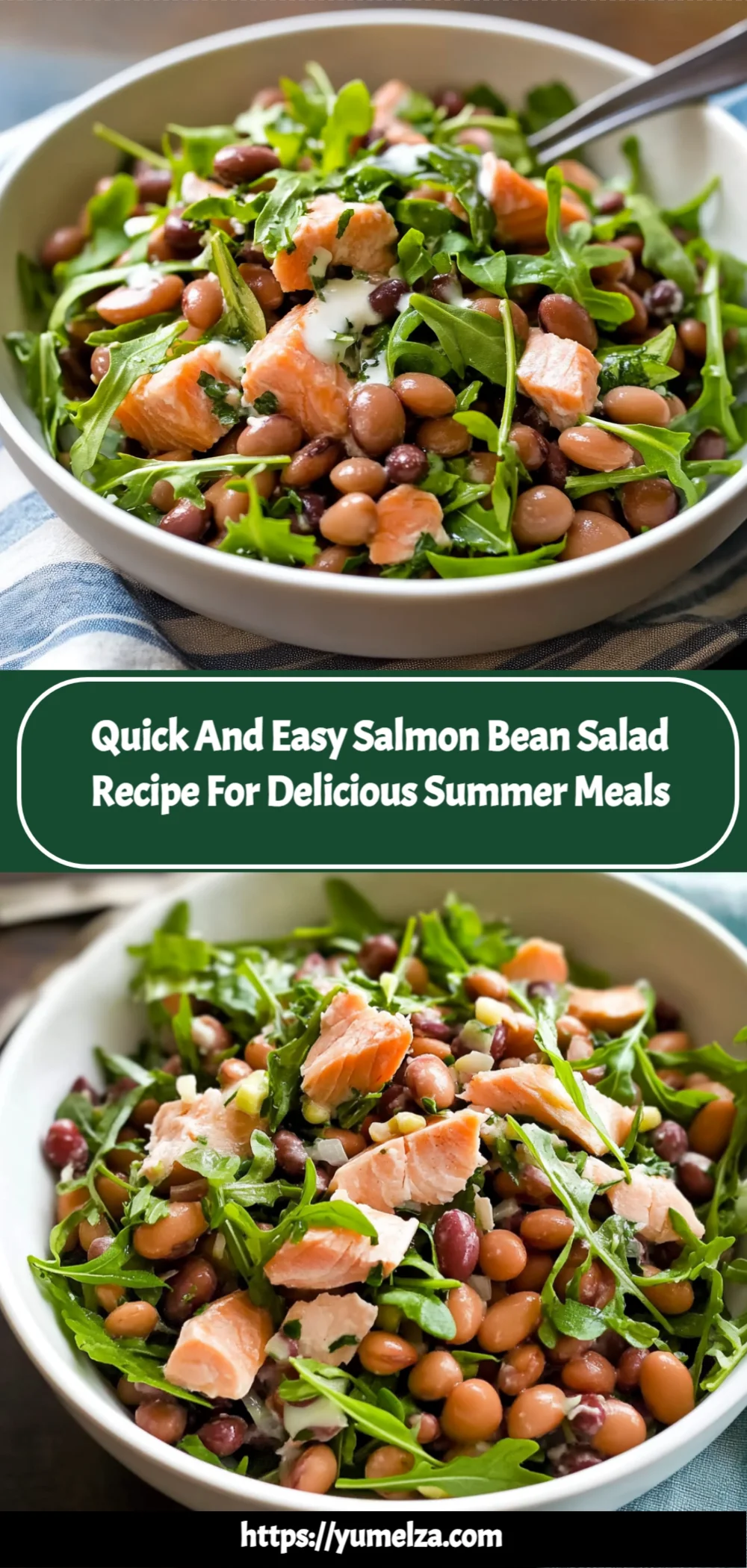 Quick and Easy Salmon Bean Salad Recipe for Delicious Summer Meals