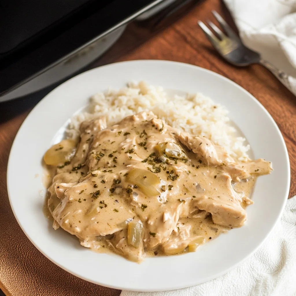 Delicious Slow Cooker Creamy Chicken Recipe