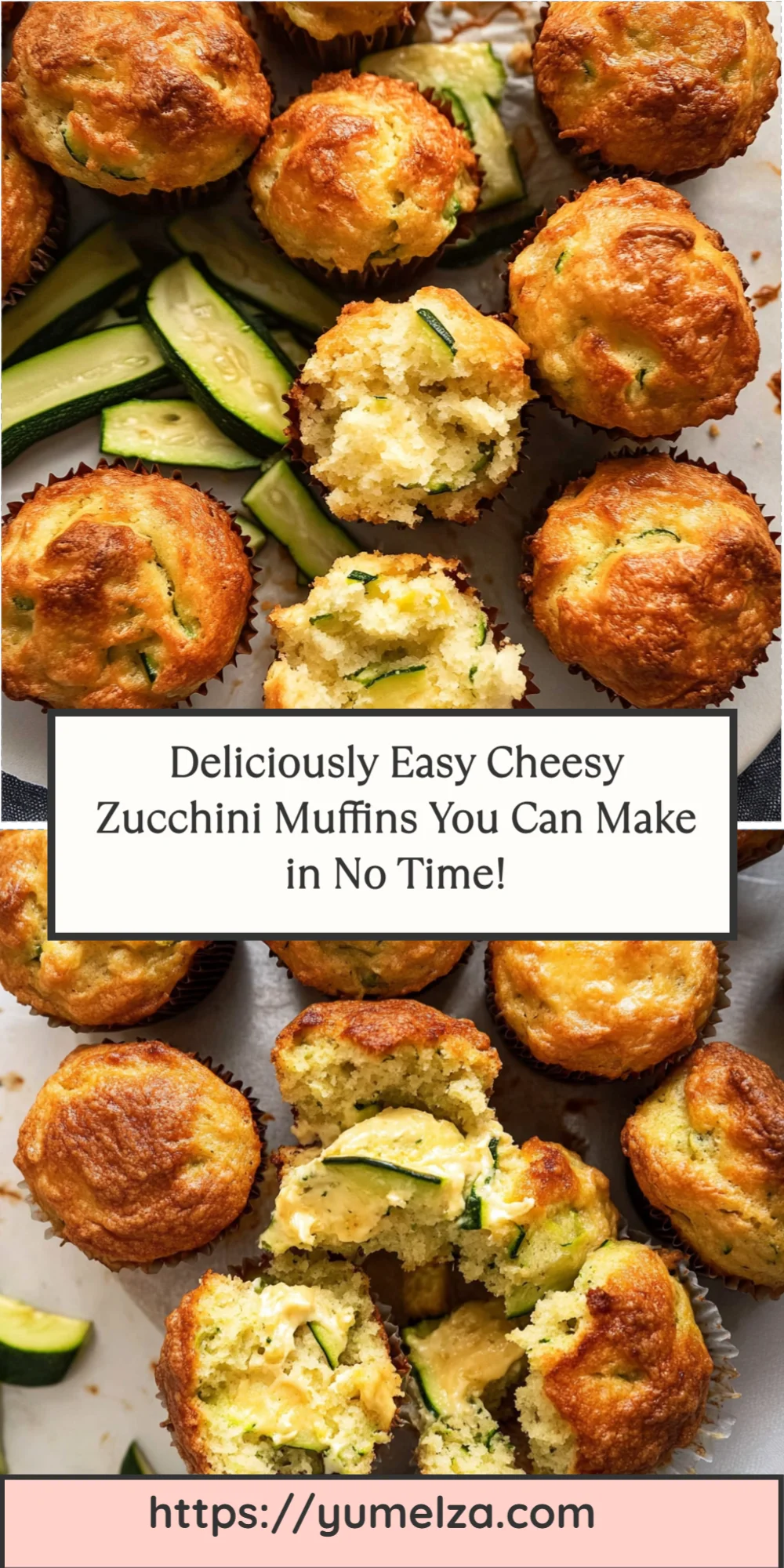 Deliciously Easy Cheesy Zucchini Muffins You Can Make in No Time!
