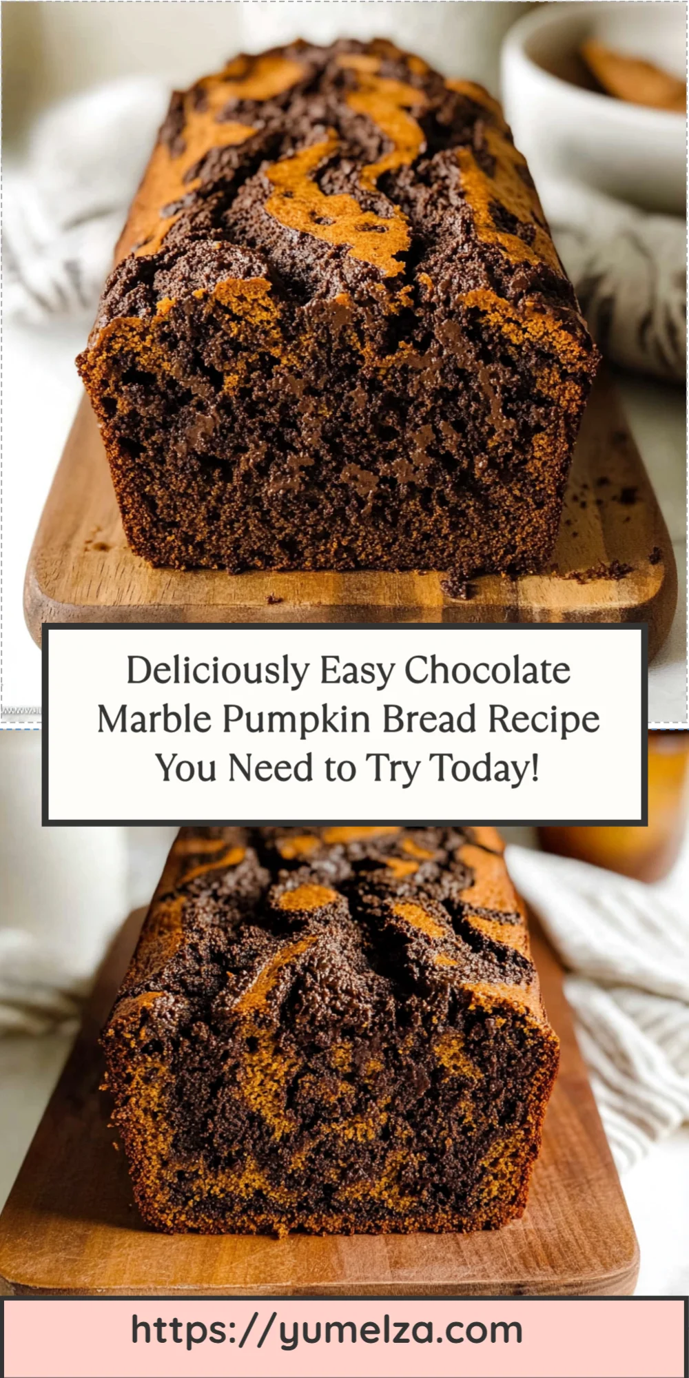 Deliciously Easy Chocolate Marble Pumpkin Bread Recipe You Need to Try Today!