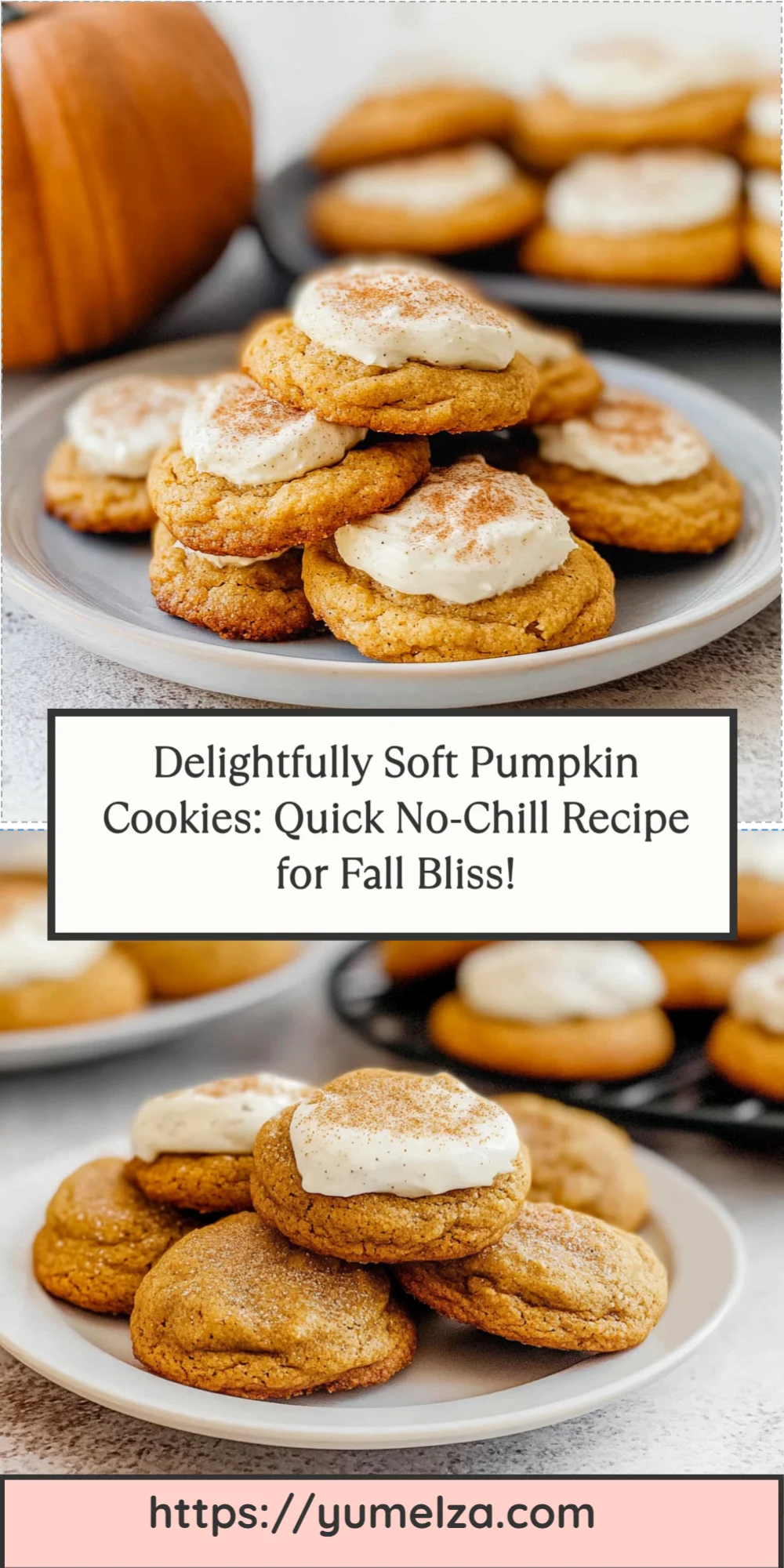 Delightfully Soft Pumpkin Cookies: Quick No-Chill Recipe for Fall Bliss!