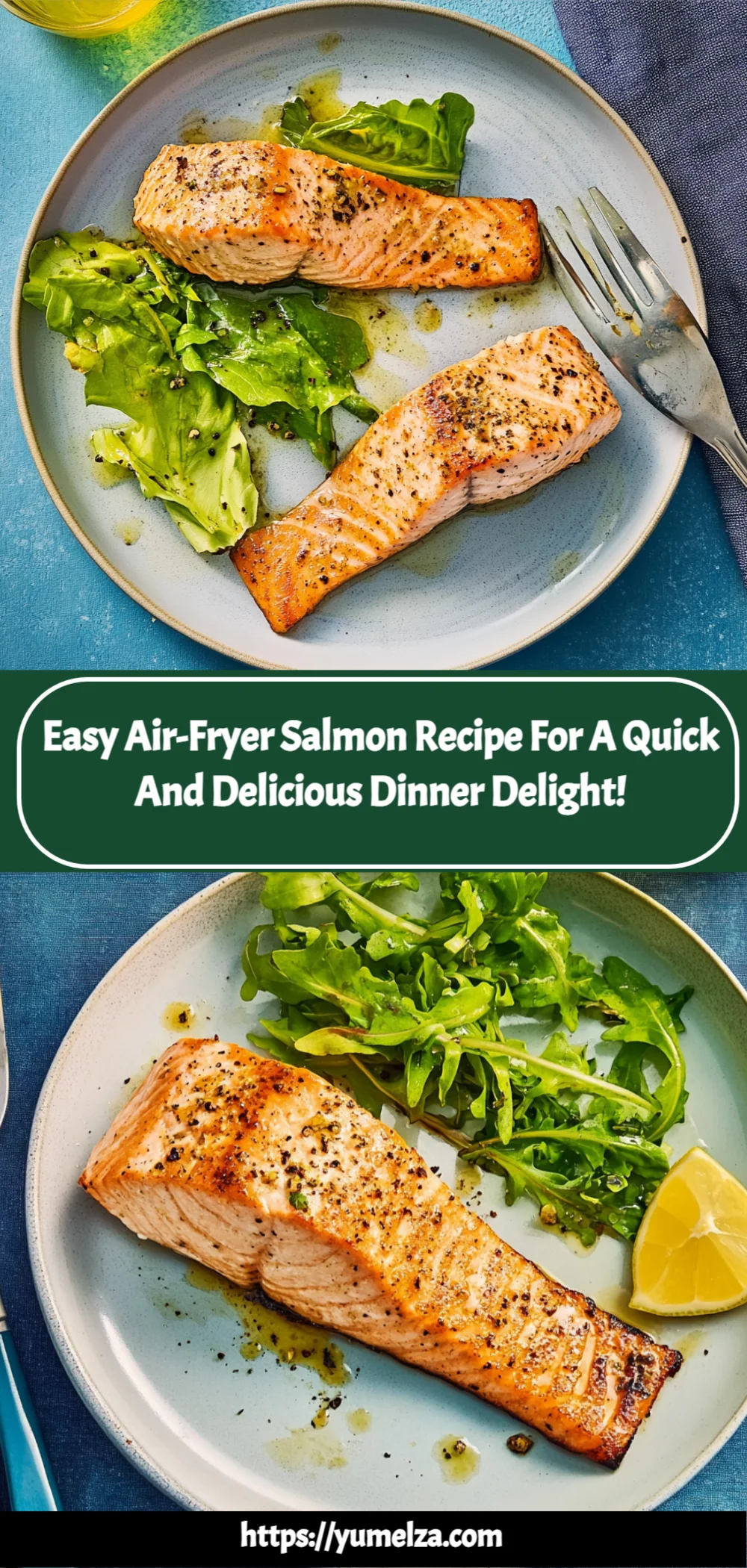 Easy Air-Fryer Salmon Recipe for a Quick and Delicious Dinner Delight!