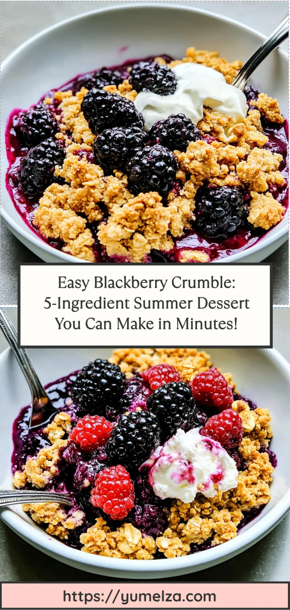 Easy Blackberry Crumble: 5-Ingredient Summer Dessert You Can Make in Minutes!