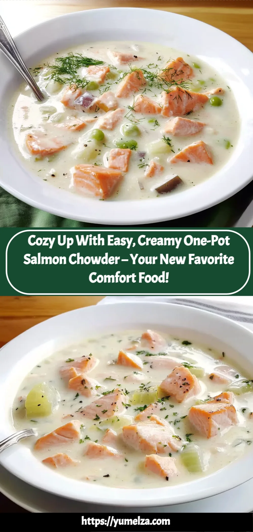 Cozy Up with Easy, Creamy One-Pot Salmon Chowder – Your New Favorite Comfort Food!