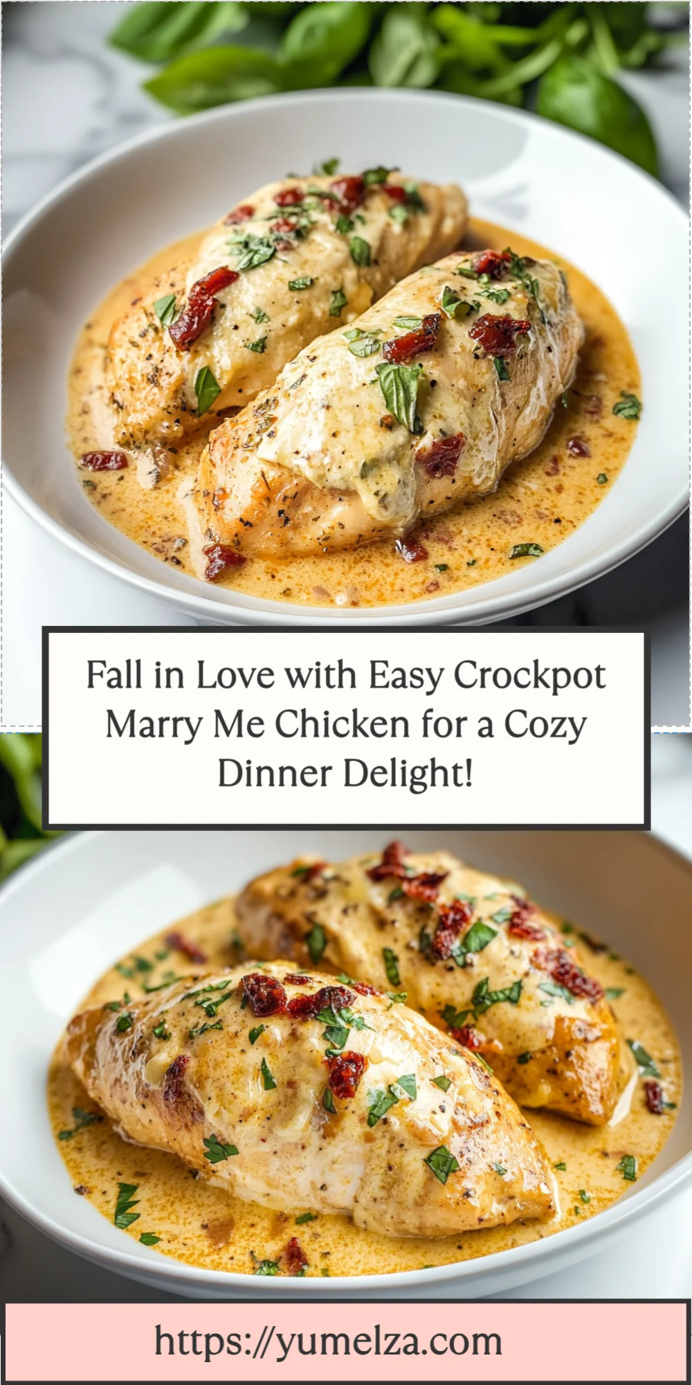 Fall in Love with Easy Crockpot Marry Me Chicken for a Cozy Dinner Delight!