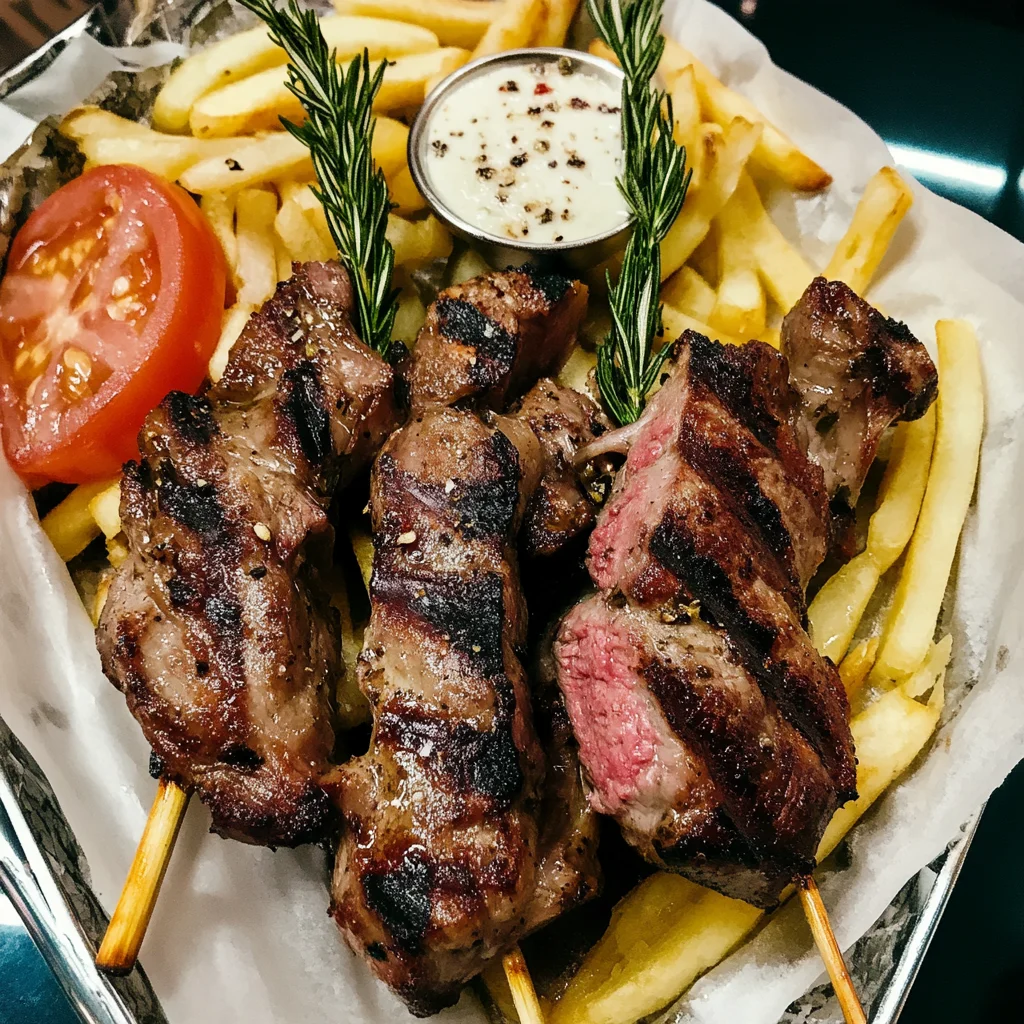Easy Rosemary Garlic Lamb Chops Recipe