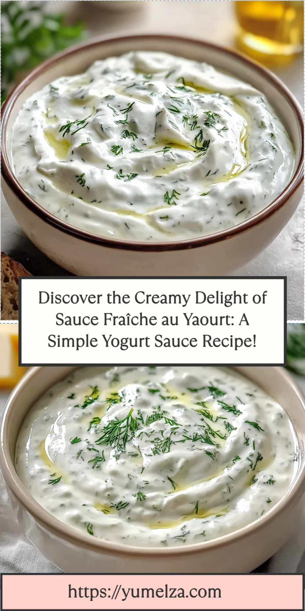 Discover the Creamy Delight of Sauce Fraîche au Yaourt: A Simple Yogurt Sauce Recipe!