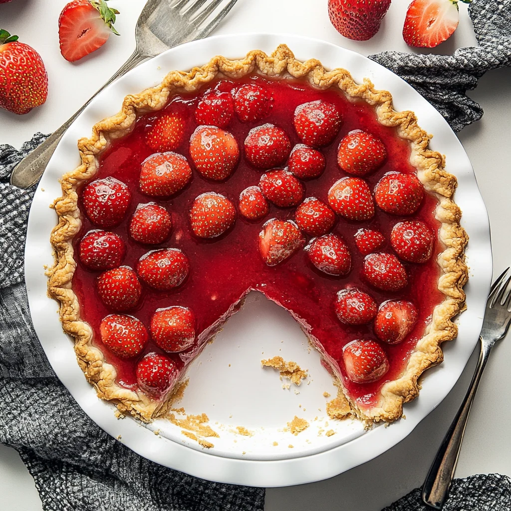 Easy Strawberry Pie Recipe (Summer Delight!)