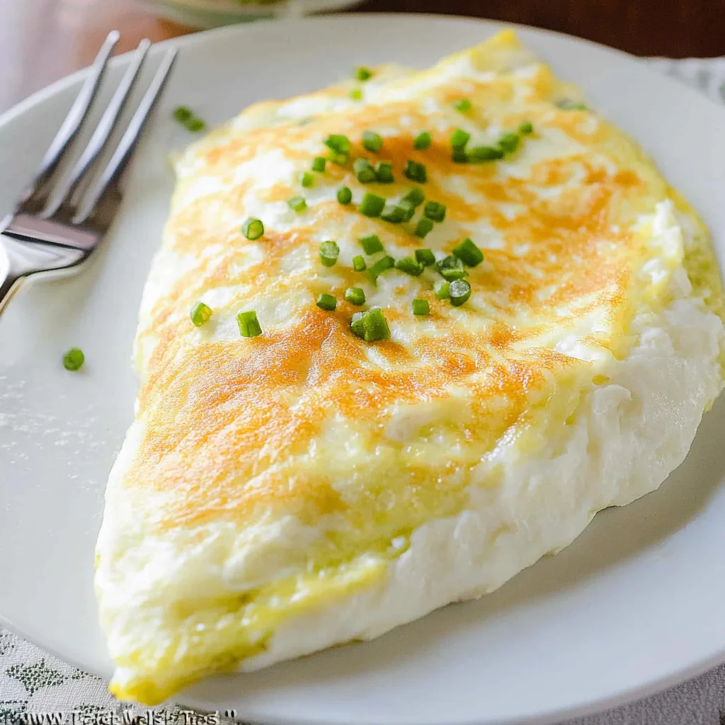 Fluffiest Omelette Recipe You Will Ever Make!