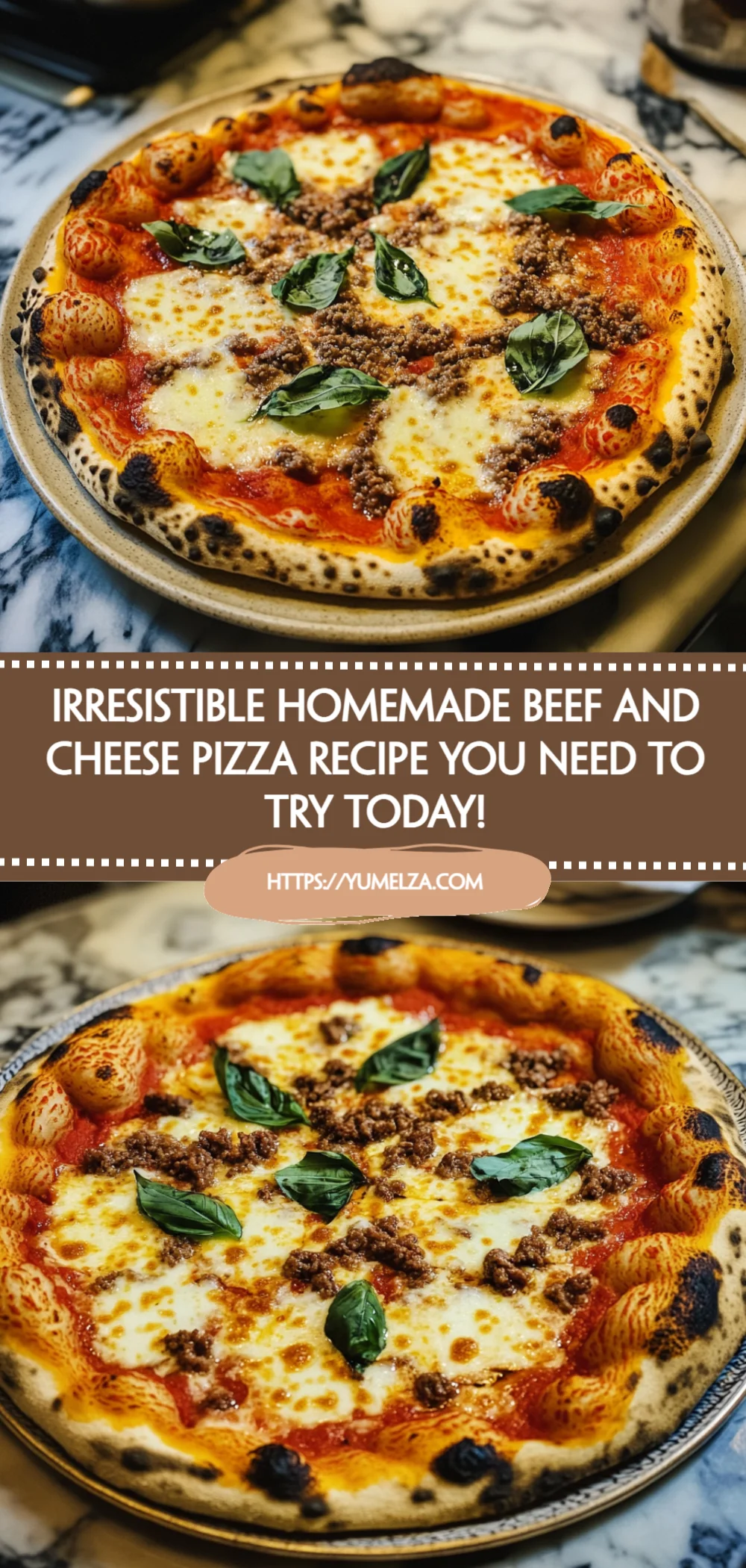 Irresistible Homemade Beef and Cheese Pizza Recipe You Need to Try Today!