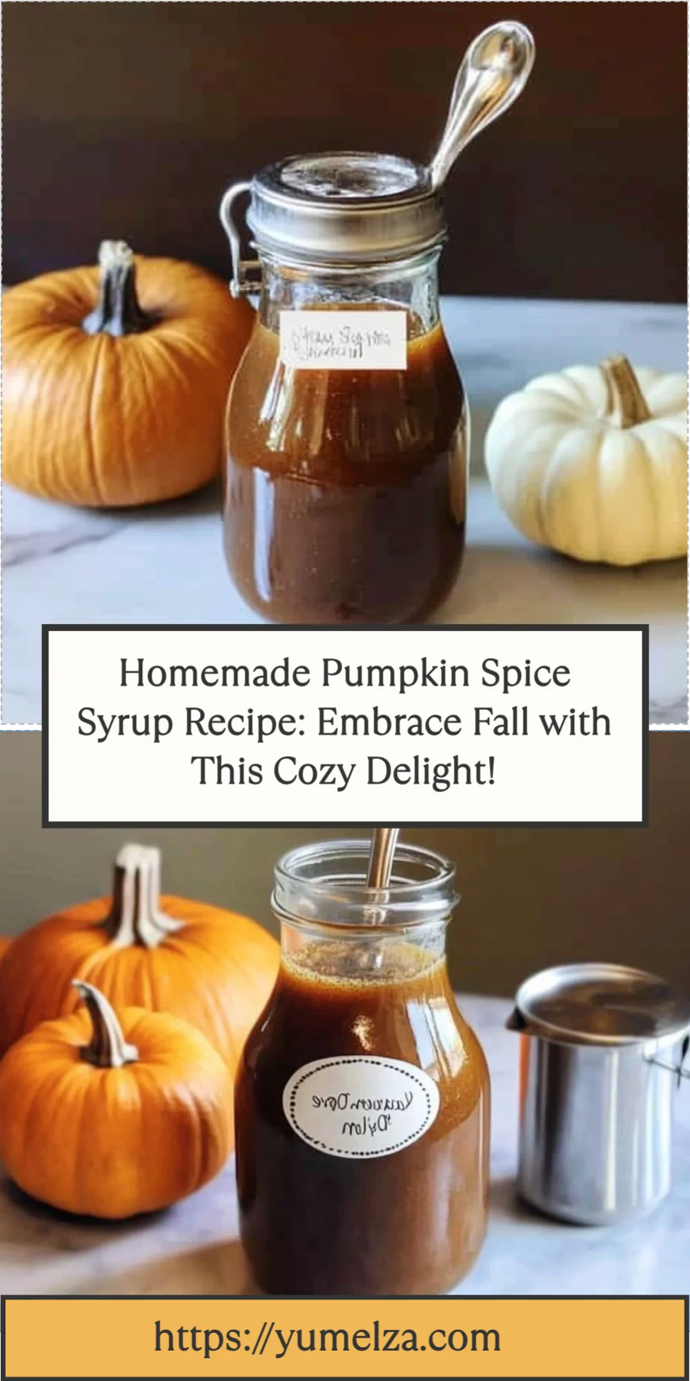 Homemade Pumpkin Spice Syrup Recipe: Embrace Fall with This Cozy Delight!