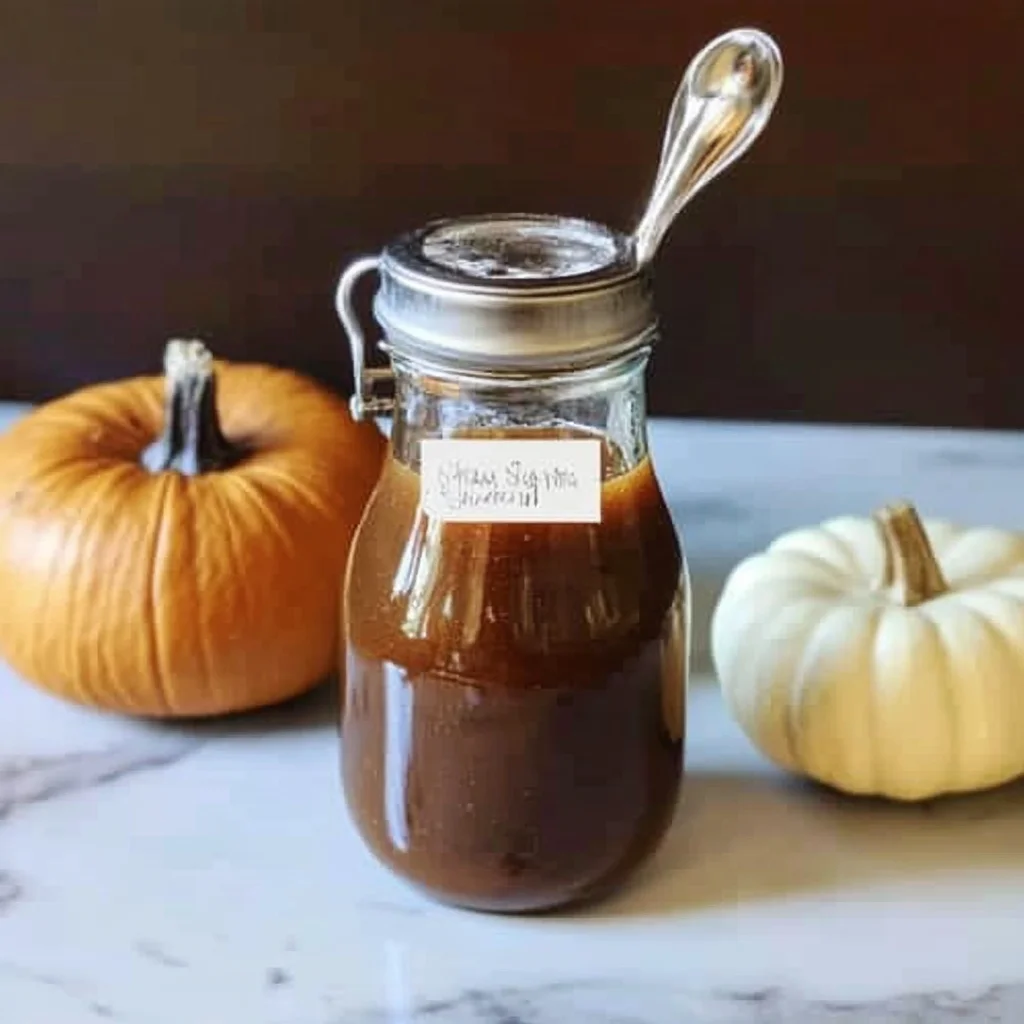 Homemade Pumpkin Spice Syrup Recipe