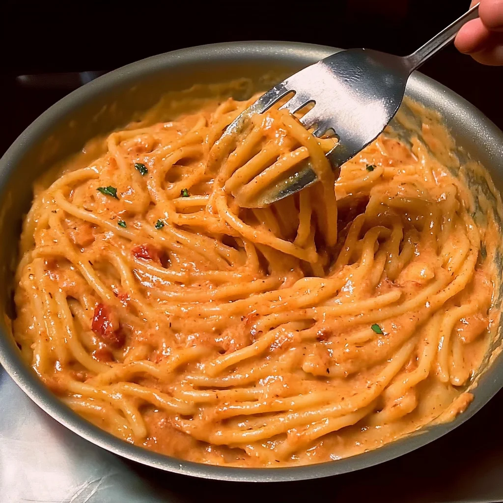 One Pot Roasted Red Pepper Pasta Recipe (Quick and Easy!)