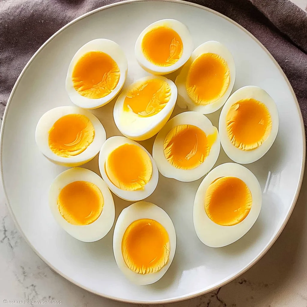 Perfectly Boiled Eggs Recipe (Foolproof Method!)