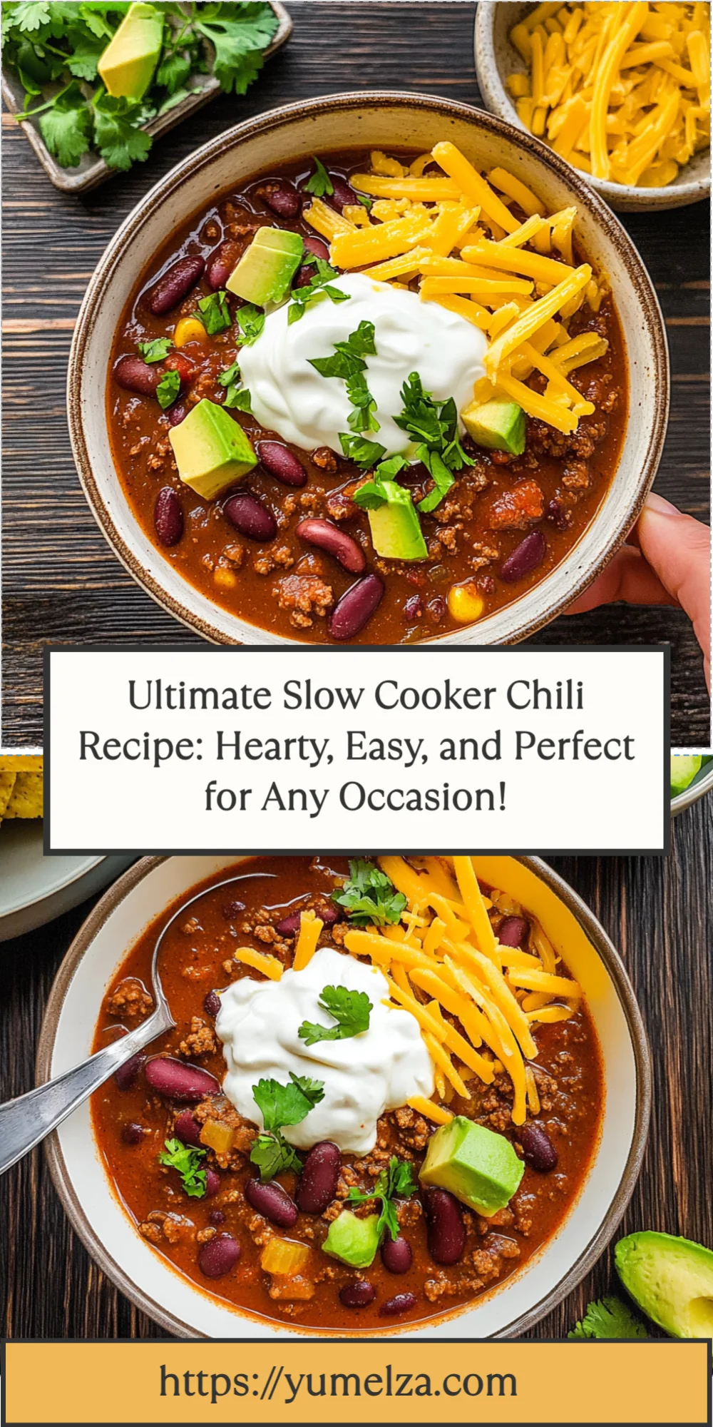Ultimate Slow Cooker Chili Recipe: Hearty, Easy, and Perfect for Any Occasion!