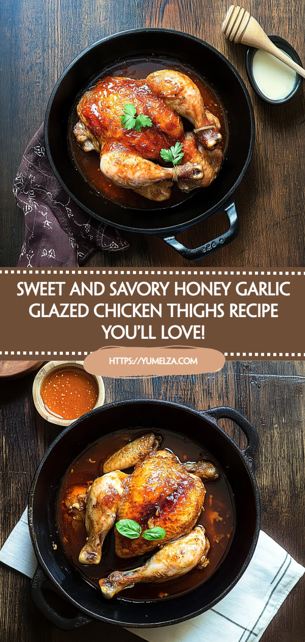 Sweet and Savory Honey Garlic Glazed Chicken Thighs Recipe You’ll Love!