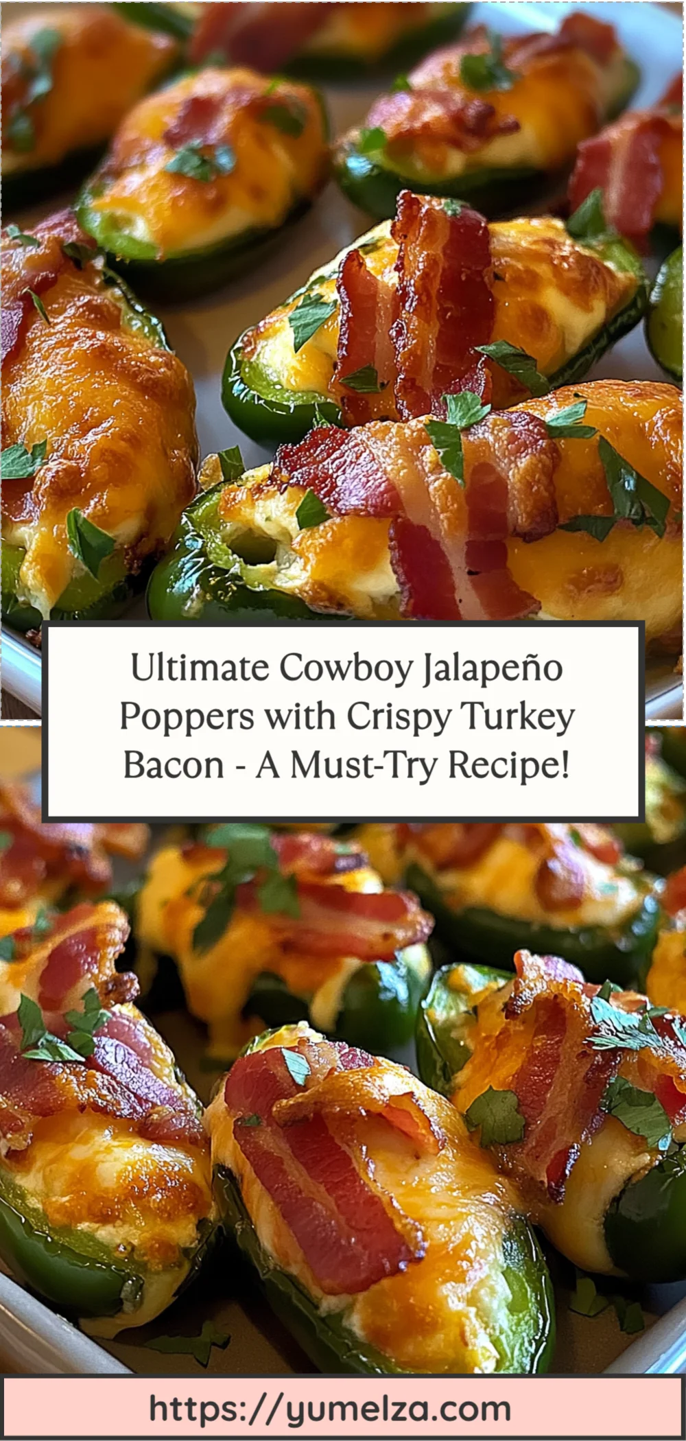Ultimate Cowboy Jalapeño Poppers with Crispy Turkey Bacon - A Must-Try Recipe!