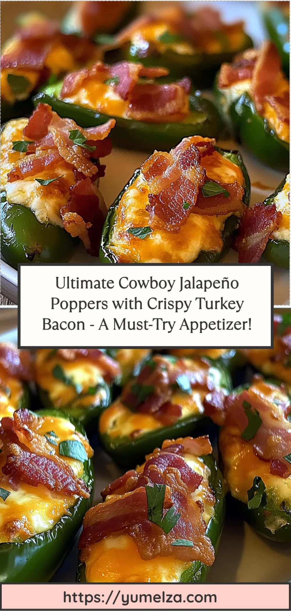 Ultimate Cowboy Jalapeño Poppers with Crispy Turkey Bacon - A Must-Try Appetizer!