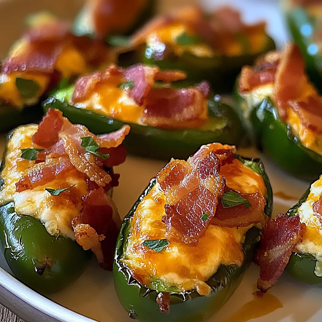 Ultimate Cowboy Jalapeño Poppers Recipe with Crispy Turkey Bacon