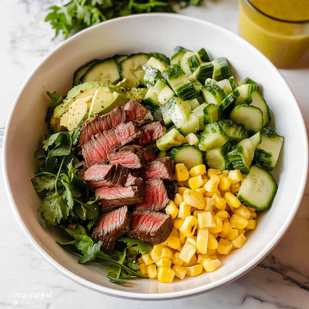 Viral Steak Salad Recipe (Quick and Easy!)