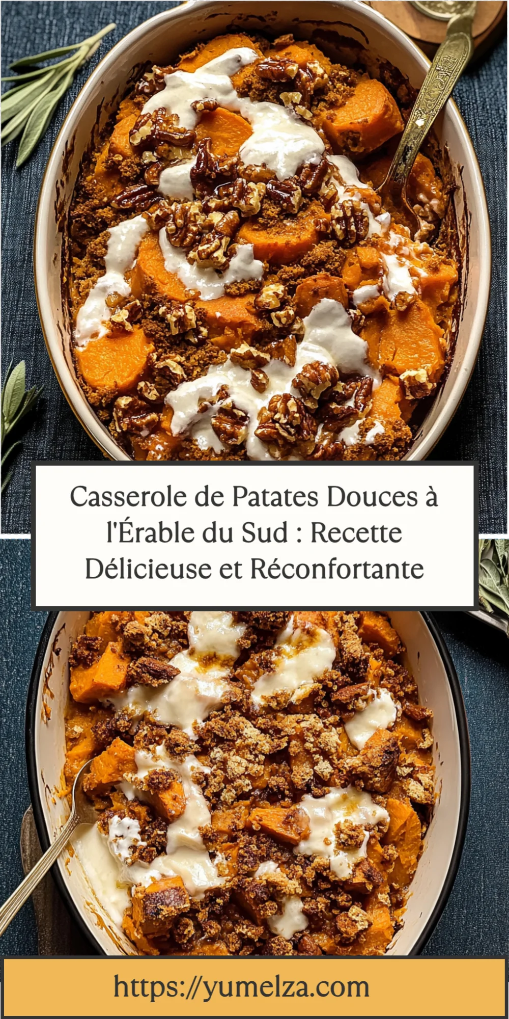 Casserole de Patates Douces à l'Érable du Sud : Recette Délicieuse et Réconfortante