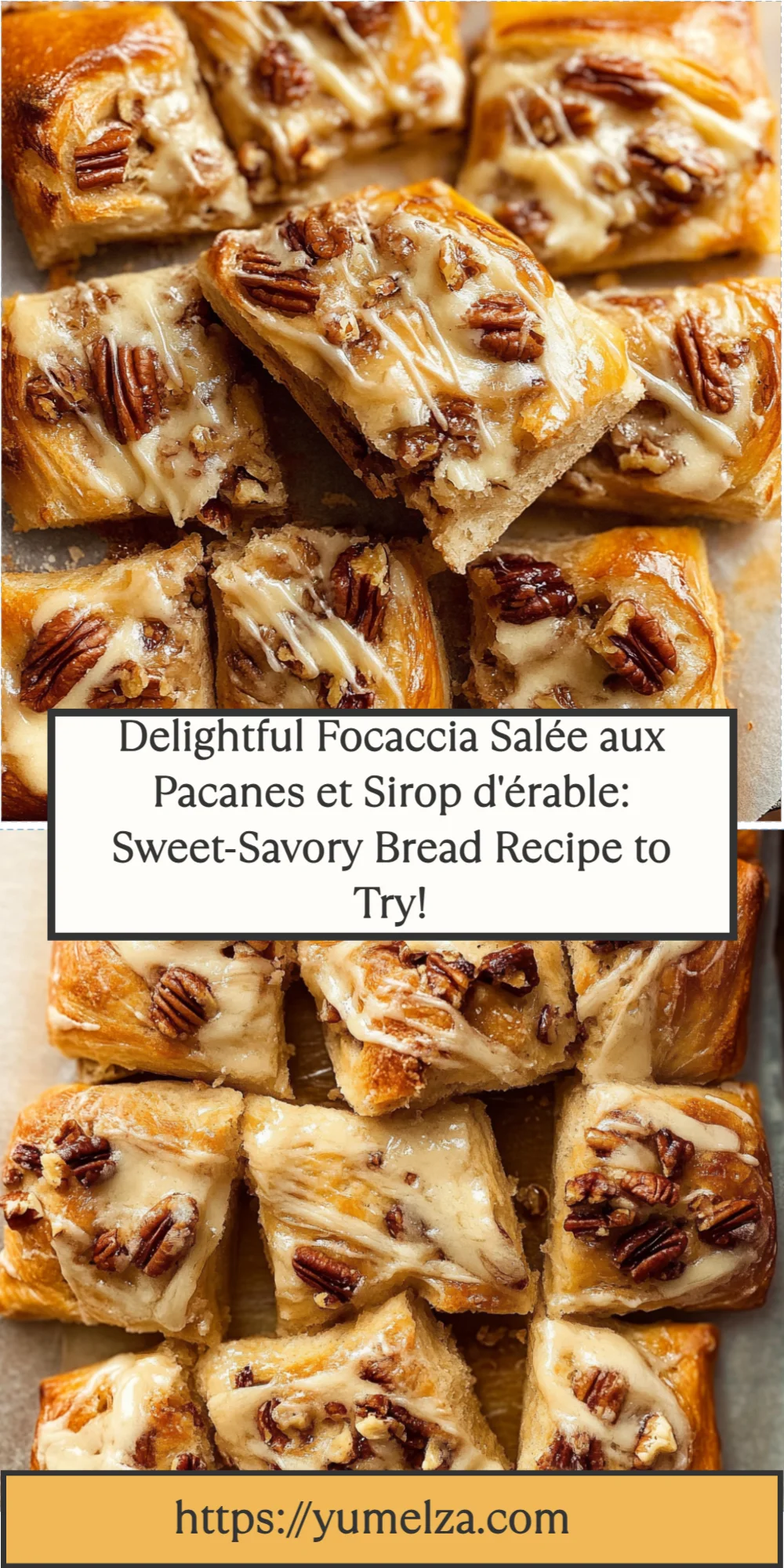 Delightful Focaccia Salée aux Pacanes et Sirop d'érable: Sweet-Savory Bread Recipe to Try!