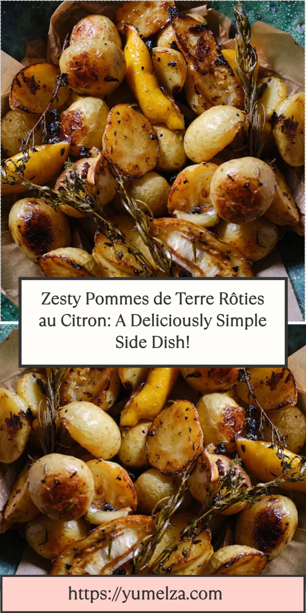 Zesty Pommes de Terre Rôties au Citron: A Deliciously Simple Side Dish!