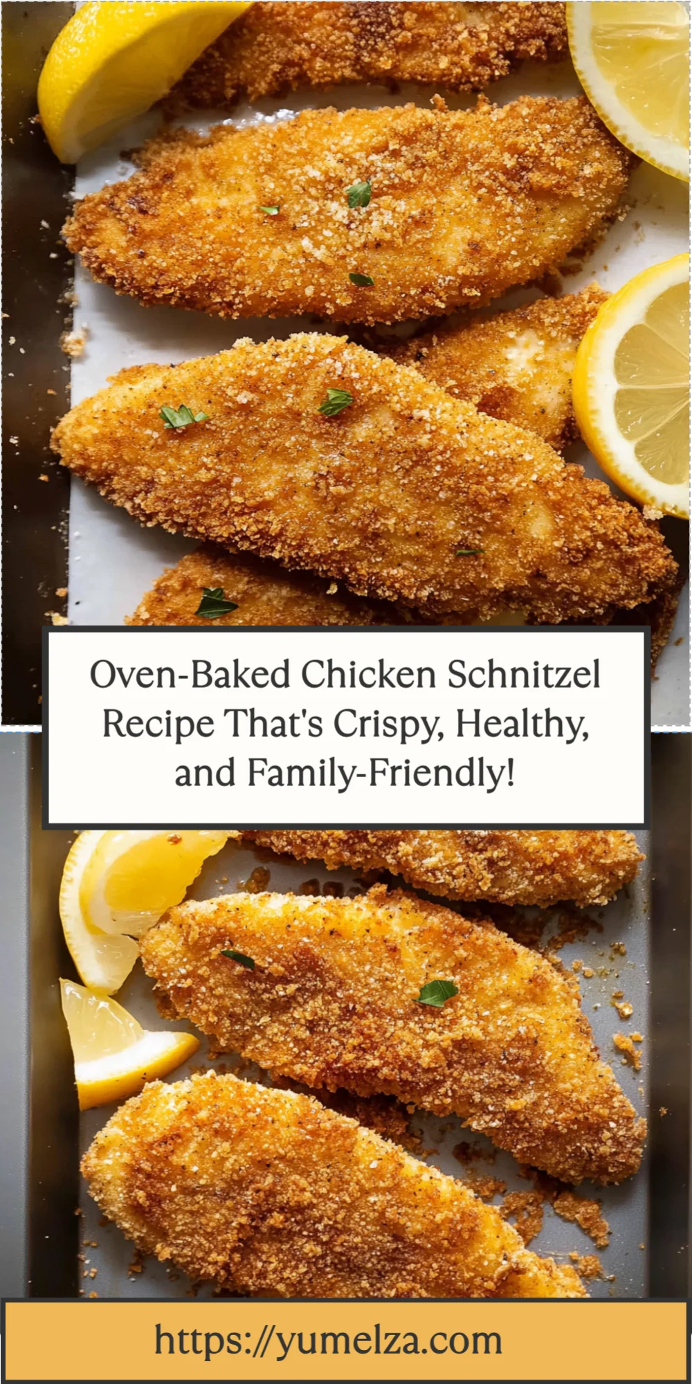 Oven-Baked Chicken Schnitzel Recipe That's Crispy, Healthy, and Family-Friendly!
